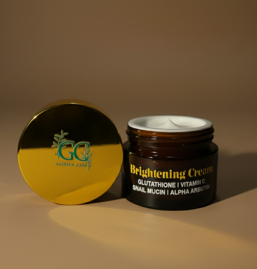 Advanced Brightening Cream with Glutathione, Vitamin C, Snail Mucin and Alpha arbutin